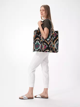 CONSCIOUS YOGA COLLECTIVE | Sac - Shopper VELVET IKAT SHOPPER | schwarz